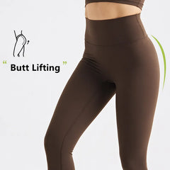 Women No Camel Toe Recycled Material Global Recycled Standard Fitness Yoga Leggings High Waist