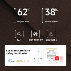 Women No Camel Toe Recycled Material Global Recycled Standard Fitness Yoga Leggings High Waist