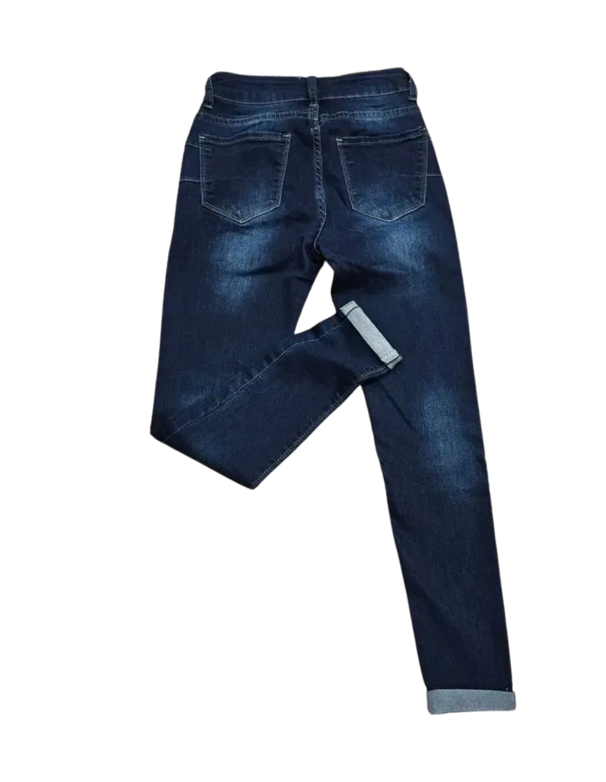 Bamboo Super Soft Adjustable Women's Blue Jeans