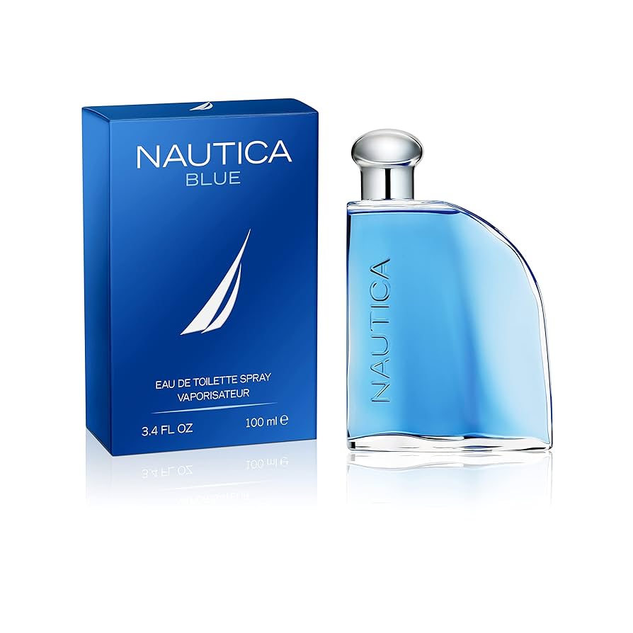 Nautica Blue Eau De Toilette for Men 3.4 Fl Oz
